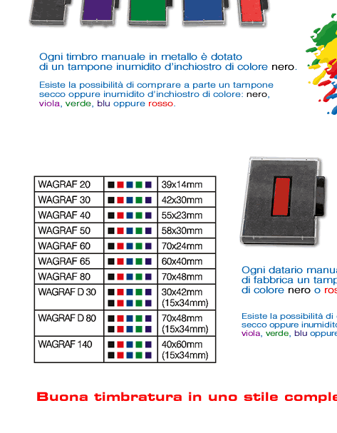 Jeder Stativdatumstempel hat eine Stempelkisse getränkt mit schwarzer oder roter Stempelfarbe